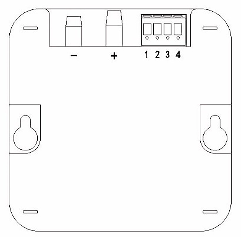 壓差控制器（負壓救護車專用）背面圖
