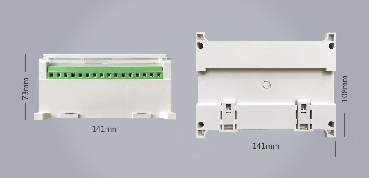 CS-Y04C余壓控制器尺寸圖