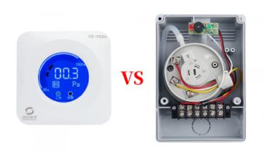 余壓傳感器和機械式壓力開關對比