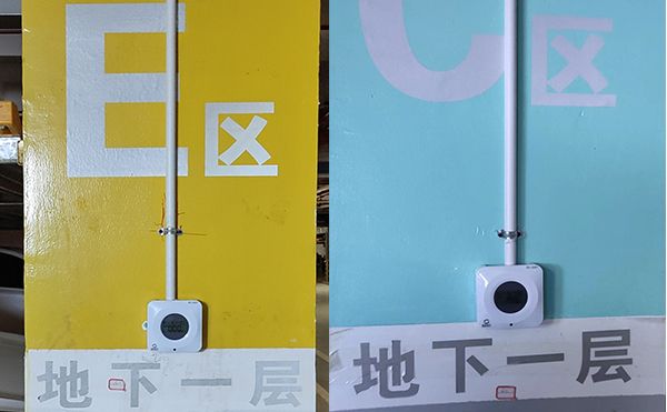 一氧化碳探測器工作現場圖