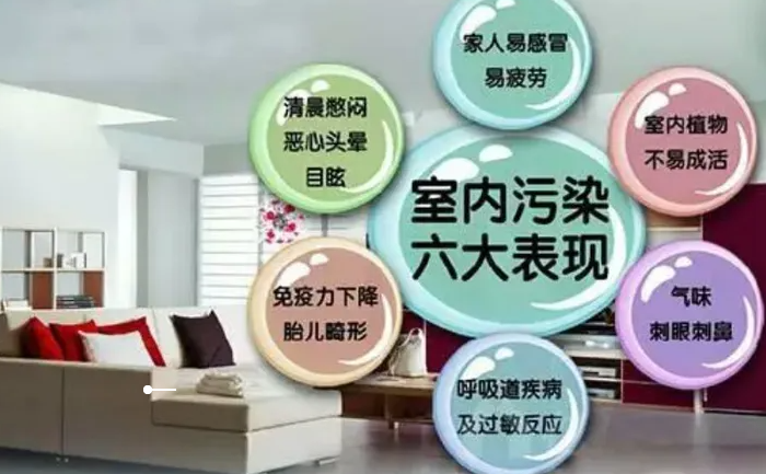 室內污染六大表現